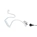 Caroo Covert Air Tube Ear piece Headset For Uniden GMR 2 Two Way Radio Walkie Talkie 1pin