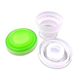 Deke Home 2 Pack Silicone Collapsible Travel Water