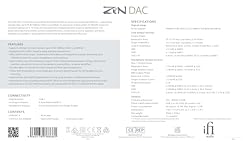 iFi Zen DAC V3 -Desktop DAC Preamp, Digital to