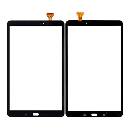 T Phael Black Touch Screen Digitizer for Samsung Galaxy Tab A 10.1 - Glass Replacement Parts for T580 T585 SM-T580 SM-T585 2016 (Not Include LCD) with Tools Kit + Pre-Installed Adhesive