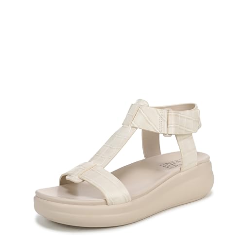 Naturalizer Women's Cersei Sandal Porcelain Croco 7 M