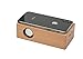 OHHAI Wireless Touch Stereo Portable Wooden Speaker,Without Bluetooth Pairing
