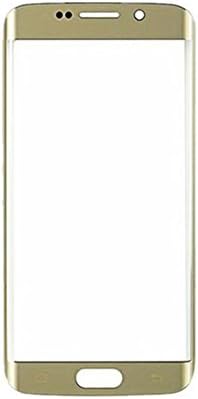 5.7'' Front Outer Glass Lens Replacement for Samsung for Galaxy S6 Edge Plus G928 G928F +Tools(Gold)