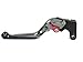 Extendable Folding Brake and Clutch Levers for BMW R NINET 2014-2016,BMW R1200R R1200RS 2015-2016,BMW R1200RT 2014-2016,BMW R1200GS (LC) 2013-2016,BMW R1200GS Adventure LC 2014-2016-Grey