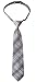 Retreez Tartan Plaid Styles Woven Microfiber Pre-tied Boy's Tie - Various Colors