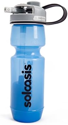Soloasis Water Bottle with Carbon Survival Filtration System (160 refills)