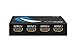 HDMI Splitter 1 in 4 Out 1x4 Ports v1.4 Powered 4K/2K Full Ultra HD 1080p US Adapter 3D Support