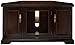 Leick Home SINCE 1916 Riley Holliday Corner TV Stand with Storage, 46-Inch, Chocolate