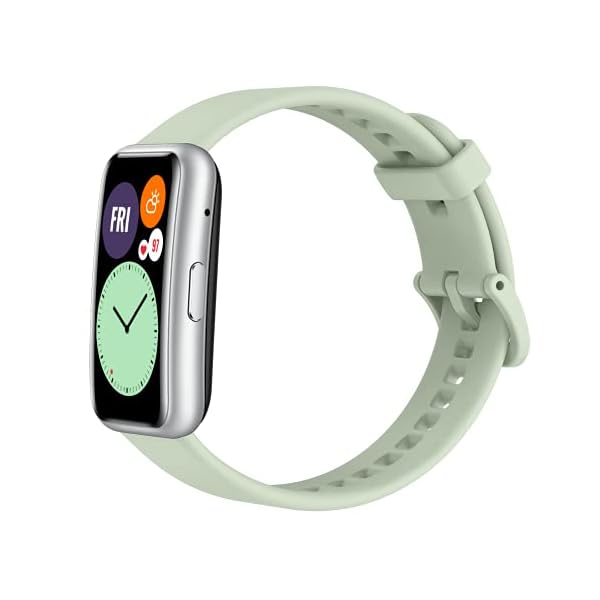 HUAWEI-WATCH-FIT-Smartwatch-164-Vivid-AMOLED-Display-10-Days-Battery-Life-96-Workout-Modes-Built-in-GPS-5ATM-Oxygen-Saturation-Detection-Heart-Rate-Monitoring-Sleep-Monitoring-Mint-Green HUAWEI WATCH FIT Smartwatch, 1.64” Vivid AMOLED Display, 10 Days Battery Life, 96 Workout Modes, Built-in GPS, 5ATM…