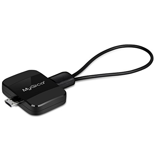 MyGica Digital TV Tuner/Receiver for Smartphones & Tablets Running Android 4.2 or Above - Picks up Local TV Stations for Free! - No Data Plan Required