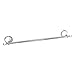 MODONA Four Piece Bathroom Accessories Set, Includes 24” Towel Bar, Robe Hook, Towel Ring, and Toilet Paper Holder – White Porcelain & Chrome - Flora Series - 5 Year Warrantee