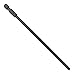 EXTRA LONG TORX BIT: T25 6ʺ Torx Bit, 1/4ʺ Quick-Change Shank, Star Drive Bit