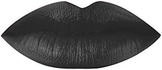 Black Liquid Matte Lipstick, Late Night - A Waterproof Lipstick That Does Not Smudge or Budge