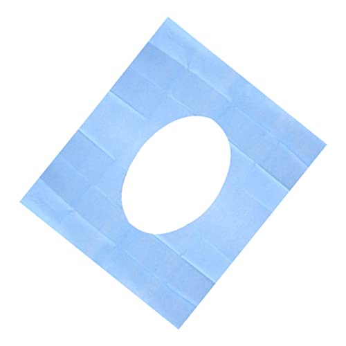 Didiseaon 20pcs Disposable Toilet Mat Waterproof Thickened Toilet Seat Cover for Travel Home and Outdoor Use Sanitary Cushion for Pregnant Women and New Mothers