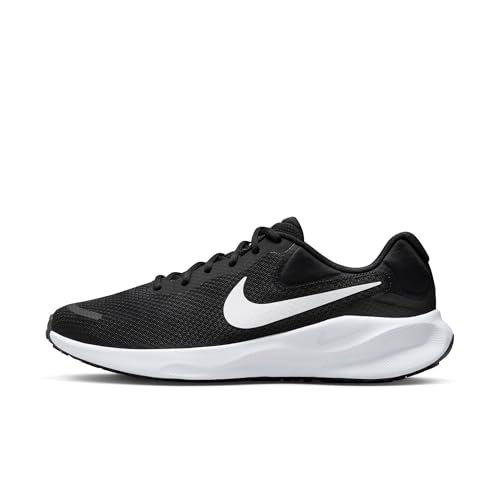 Revolution 7, Zapatillas para Correr Hombre, Blanco Negro, 40 EU