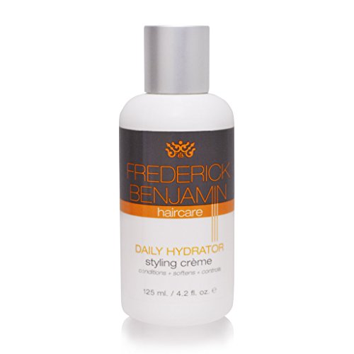 Frederick Benjamin Daily Hydrator Natural Hair Styling Cream for Men, Grease-Free, Conditions Softens and Controls Hair, 4.2 Ounce