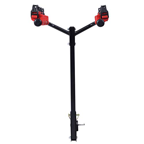 4 Bicycle Bike Rack Carrier 1-1.4" & 2" Bicycle Hitch Mount Carrier Car Truck AUT Swing Away
