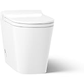Kohler Leap One-Piece Elongated Smart Toilet with Bidet Built In, Dual-Flush, Quiet-Close