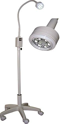 A outstanding minor surgical lamp KS-Q6 white color mobile type from MINSTON, 6 LED bulbs medical light