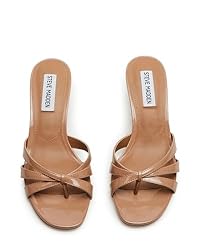 Steve Madden Women's Cary Heeled Sandal, Tan