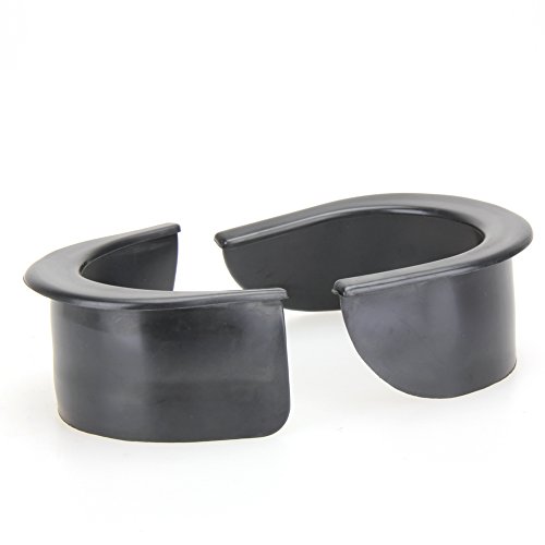 ttnight 6 Pcs 4Inch Rubber Pool Table Pocket Liners (4 Corner + 2 Side)