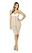 DIANE & GEORDI 2397 Fajas Colombianas Reductoras y Moldeadoras Post Surgery Liposuction Compression Garments Full Body Shaper for Women Beige M