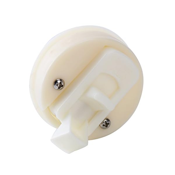 Amarine-made-White-2-Flush-Pull-Slam-Latch-for-Boat-Deck-Hatch-14-Door-Locking-Style