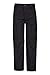 Mountain Warehouse Active Kids Zip Off Hiking Pants - Boys & Girls Black Kids 9-10 Yrs (130-142 cm)