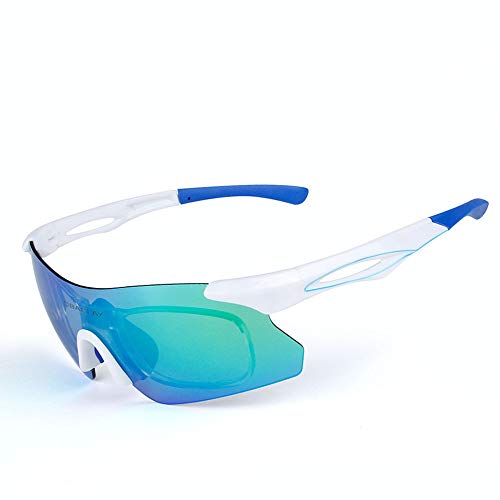 TWFY Fahrradbrillen Polarisierte Sport-Sonnenbrille UV400 Schutz -Running/Snowboarding Frame Design for Männer und die…
