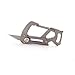 Tacray GK1602 Titanium EDC Keychain - 12 Tools in 1 - Bottle Opener, Wrench, Screw Driver, Key Clip, etc. - Universal Everyday Carry Pocket and Backpack Tool