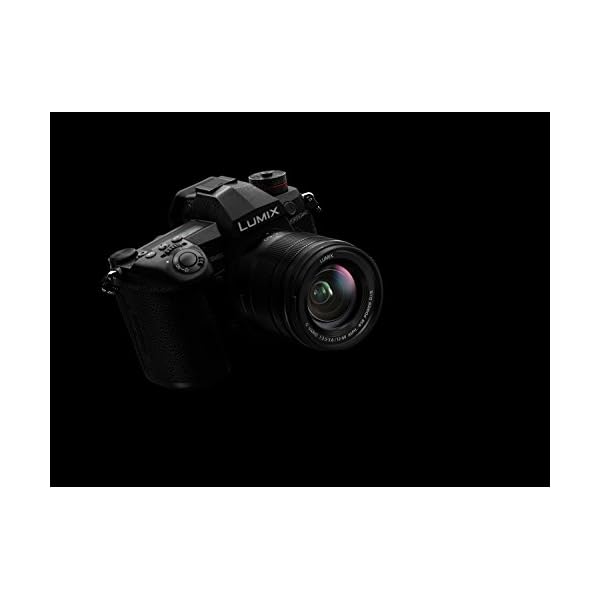 Panasonic Lumix DC-G9MEG-K Systemkamera mit 12-60mm Objektiv (20 MP, 4K/6K, Dual I.S., Staub und Spritzwasserschutz, schwarz) – Bild 5