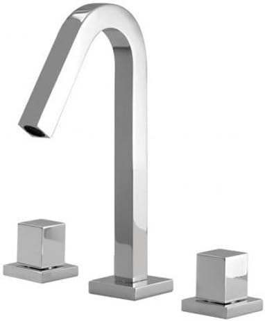 Aquabrass Xsquare Short Widespread Lavatory Faucet ...