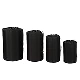 ezek Ultra-Light Compression 210D Polyester Oxford Durable Stuff Sacks Water-Resistant Drawstring Ditty Storage Sack, Sleeping Bag Clothes for Backpacking Camping Travelling Hiking