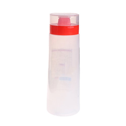 SimpleLife 4-Hole Plastic Salad Dressing Squeeze Bottle Condiment Dispenser Ketchup Mustard - Thumbnail 5