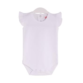 frill sleeve bodysuit baby