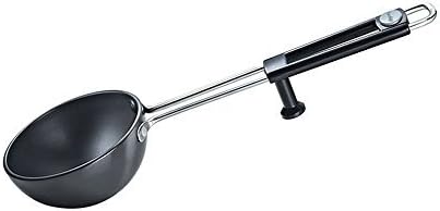 Manttra Hard Anodised Tadka Spice Heating Pan with In-built Stand (130 mm) by Manttra