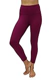 90 Degree By Reflex – High Waist Tummy Control Shapewear – Power Flex Capri -Magenta Haze-L