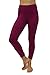 90 Degree By Reflex – High Waist Tummy Control Shapewear – Power Flex Capri -Magenta Haze-L