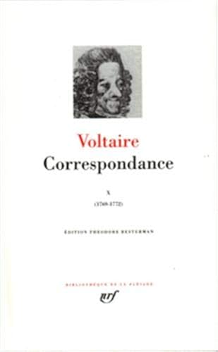 Download Voltaire : Correspondance, Octobre 1769 - Juin 1772, tome 10 PDF