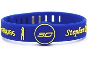 Generic Stephen Curry Basketball Silicone Wristband - Adjustable Sports Wristband for Fans - Ideal Fan Gift and Training Accessory