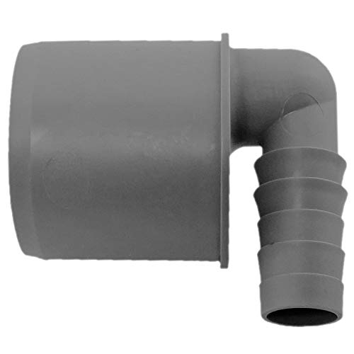 Schlauchwinkel 90° Übergang HT Rohr auf Schlauch 3/4 Zoll (innen 18-21mm) Airfit | DN 40 + DN 50 WUNSCHGRÖSSE einfach…