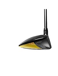 Cobra Golf 2019 F9 Speedback Fairway - Camiseta para hombre, color negro y amarillo