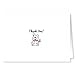 Stonehouse Collection 18 Assorted Thank You Note Cards - Blank Assorted Thank You Notes - Boxed Set Cute Animals Greeting Cards