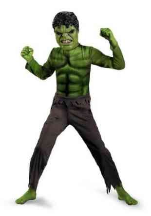 Hulk Avengers Basic Child Costume Small (4-6X)
