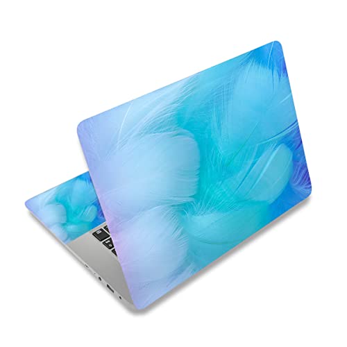 RICHEN Laptop Notebook Skin Sticker Cover Decal, 12 13 13.3 14 15 15.4 15.6 inch Laptop Vinyl Skin Sticker Cover Art Protector Notebook PC (Feathers)