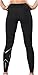 2XU Hyoptik Mid Rise Womens Long Compression Tights - Black