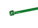 Monoprice Cable Tie 4 inch 18LBS, 100pcs/Pack - Green