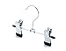 Nature Smile 6'' Double Adjustable Clips Boots Hangers - 6 Pack - Ultra Thin Space Saving Boots Socks Bags Hanging Clips, Boot Holder, Boot Storage,Portable Travel Clips Hangers, Pet hangers