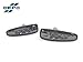 DEPO 2008-2012 Mitsubishi Lancer Evo 10 x Smoke LED Fender Side Marker Light Set