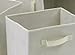 Winsome Fabric Capri Foldable Basket, Beige, 6/Pack (82611)